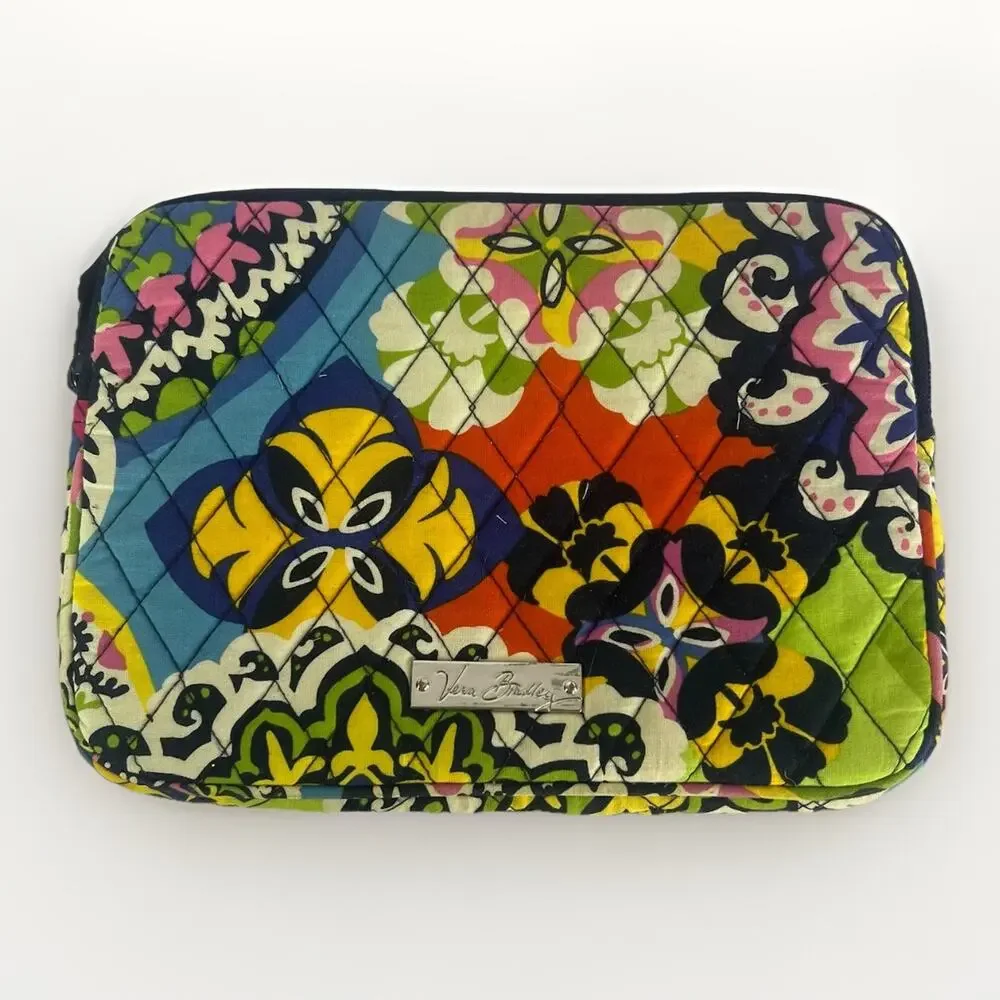 Vera Bradley Rio E-Reader Sleeve Tablet Case Cover Padded Quilted Multi Floral